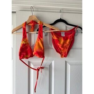 tie dye bikini set